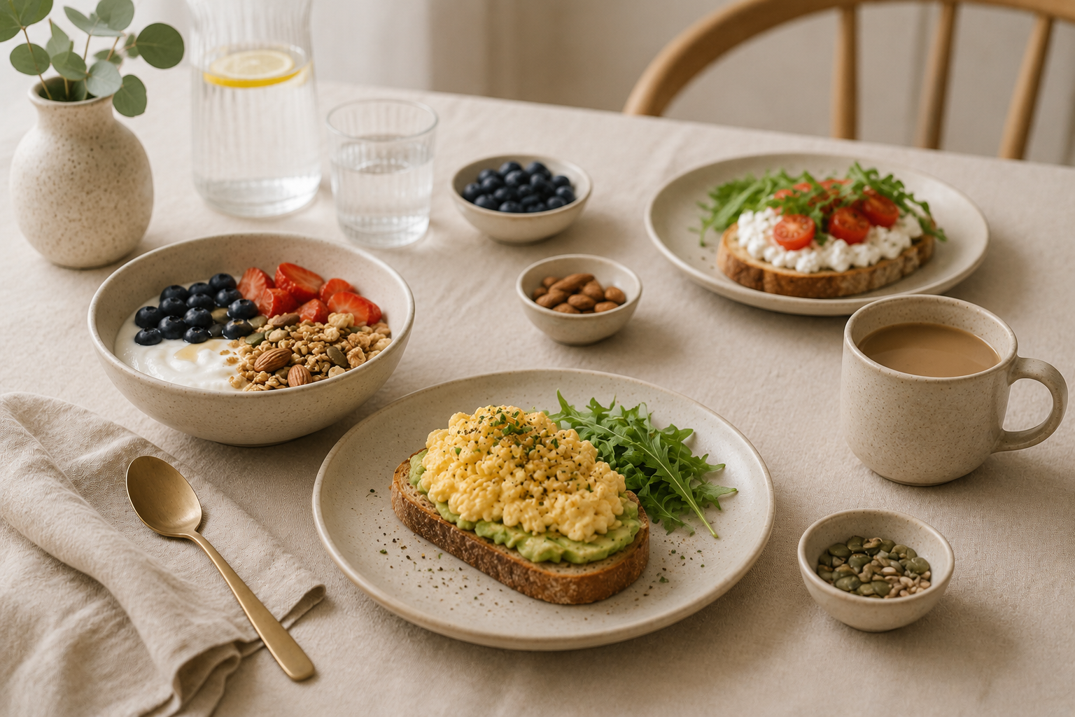 5 proteinreiche Frühstücksideen für einen energiegeladenen Start in den Tag